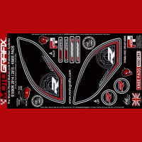 Motografix Tankschutz Knie Pads passend für BMW S 1000 R (2014–2016) Motografix Tankschutz Knie Pads passend für BMW S 1000 R (2014–2016)