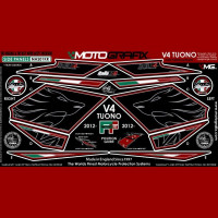 Motografix Stone Chip Protection rear Aprilia Tuono V4 NAS01KR Motografix Stone Chip Protection rear Aprilia Tuono V4 NAS01KR