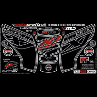 Motografix Fuel Tank Guard Knee Pads YAMAHA XJ6 DIVERSION 2010- KY013K Motografix Fuel Tank Guard Knee Pads YAMAHA XJ6 DIVERSION 2010- KY013K