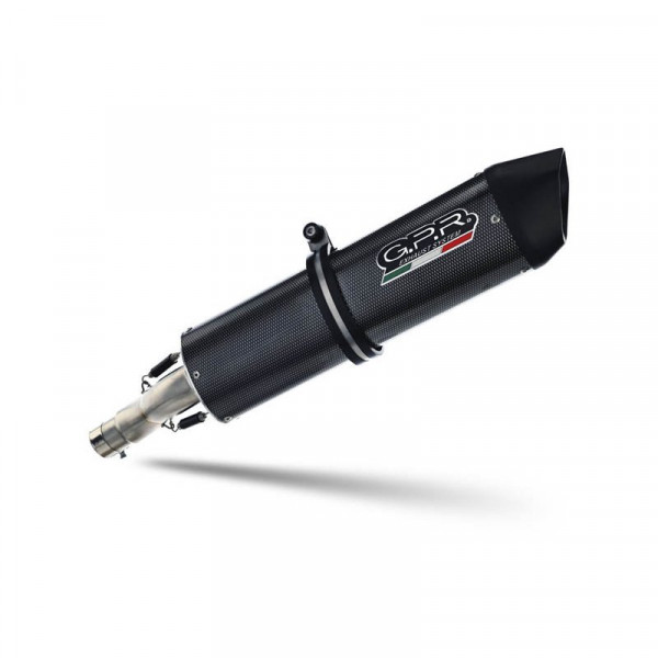 GPR Furore Poppy Slip-on Auspuff passend für Husqvarna TE 610 E / SM 610 2005-2006, homologiert