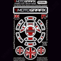 Motografix Tankdeckel Protektor passend für Triumph Modelle TF03RKJ Motografix Tankdeckel Protektor passend für Triumph Modelle TF03RKJ