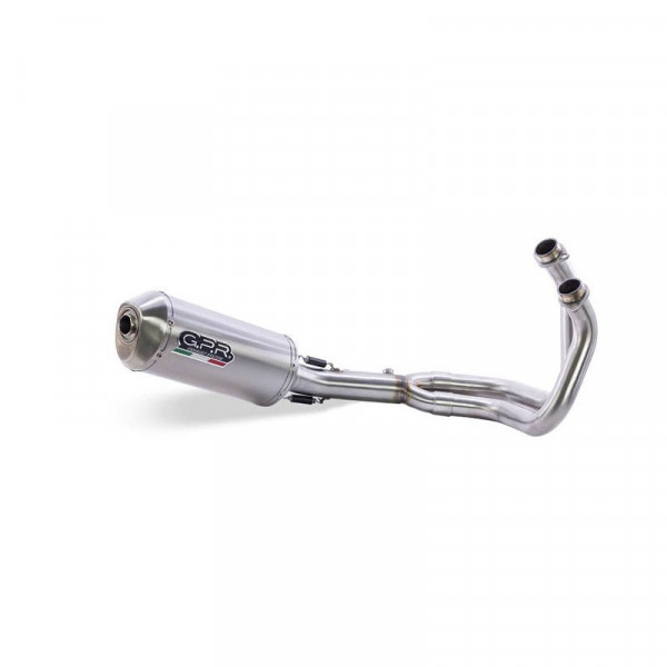 Yamaha Tracer 7 GT 2020-2024, Satinox , Homologated legal full system exhaust, including removable d