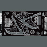 Motografix Tankschutz Knie Pads passend für BMW R1200 GS 2013-2016 Motografix Tankschutz Knie Pads passend für BMW R1200 GS 2013-2016