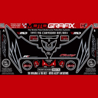Motografix Stone Chip Protection front Honda CBR 900 RR 1996-1997 NH017K Motografix Stone Chip Protection front Honda CBR 900 RR 1996-1997 NH017K