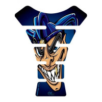 Motografix Evil Joker Blue 3D Gel Tank Pad Protector ST060B Motografix Evil Joker Blue 3D Gel Tank Pad Protector ST060B