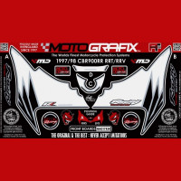 Motografix Stone Chip Protection front Honda CBR 900 RR 1996-1997 NH017KW Motografix Stone Chip Protection front Honda CBR 900 RR 1996-1997 NH017KW