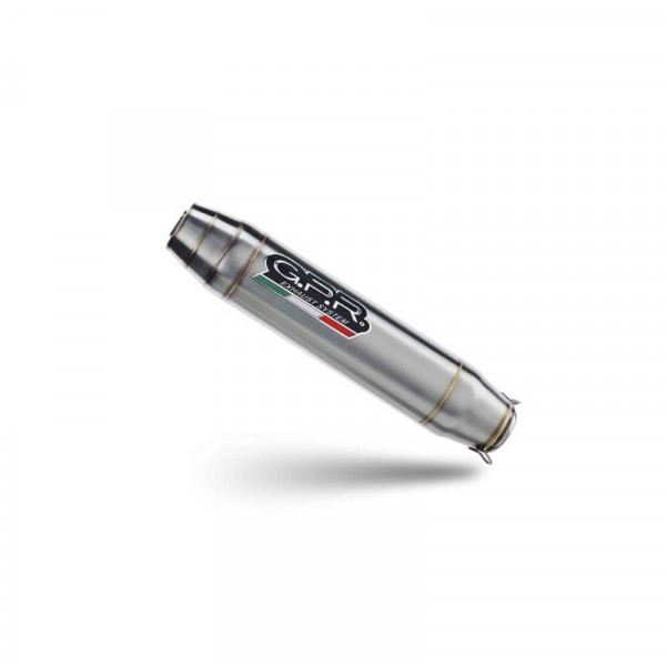 GPR Deeptone Inox Slip-On Auspuff passend für CF Moto 700 CL-X Sport 2022–2024