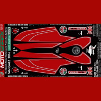 Motografix Fuel Tank Guard Knee Pads Ducati 959 / 1299 Panigale KD017R Motografix Fuel Tank Guard Knee Pads Ducati 959 / 1299 Panigale KD017R