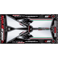 Motografix Stone Chip Protection tail Aprilia RSV 1000 R / Factory 2007-2008 RA004U Motografix Stone Chip Protection tail Aprilia RSV 1000 R / Factory 2007-2008 RA004U