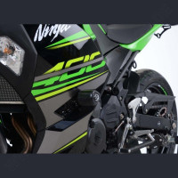 R&G Crash Protectors "No Cut" Kawasaki Ninja 250 / 400 2018- / Z 250 / 400 2019- R&G Crash Protectors "No Cut" Kawasaki Ninja 250 / 400 2018- / Z 250 / 400 2019-