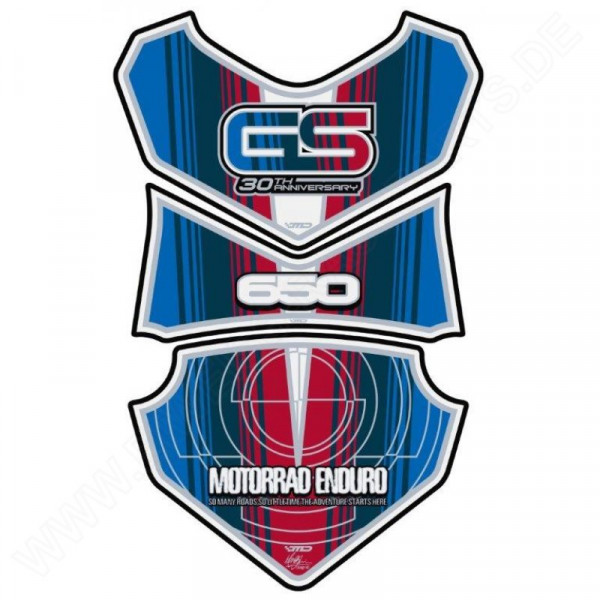 BMW GS 650 Motografix 3D Gel Tank Pad Protector TB012AN