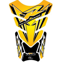 Motografix Yamaha YZF R6 / R1 / R25 / R3 3D Gel Tank Pad Protector TY010Y Motografix Yamaha YZF R6 / R1 / R25 / R3 3D Gel Tank Pad Protector TY010Y