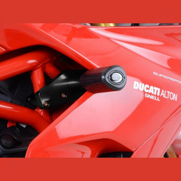 R&G Racing Crash Protectors "No Cut" Ducati Supersport 2017-