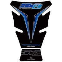 Motografix Suzuki SV 650 / 1000 Super Twin Red 3D Gel Tank Pad Protector TS028KB Motografix Suzuki SV 650 / 1000 Super Twin Red 3D Gel Tank Pad Protector TS028KB