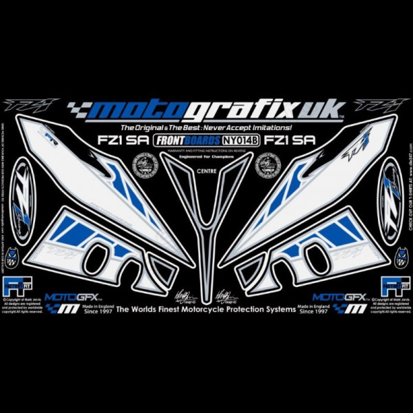Motografix Stone Chip Protection front Yamaha FZ 1 2006- NY014B
