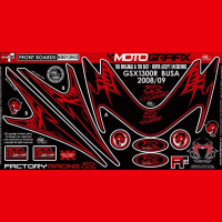 Motografix Stone Chip Protection front Suzuki Hayabusa 2008- NS012KO Motografix Stone Chip Protection front Suzuki Hayabusa 2008- NS012KO