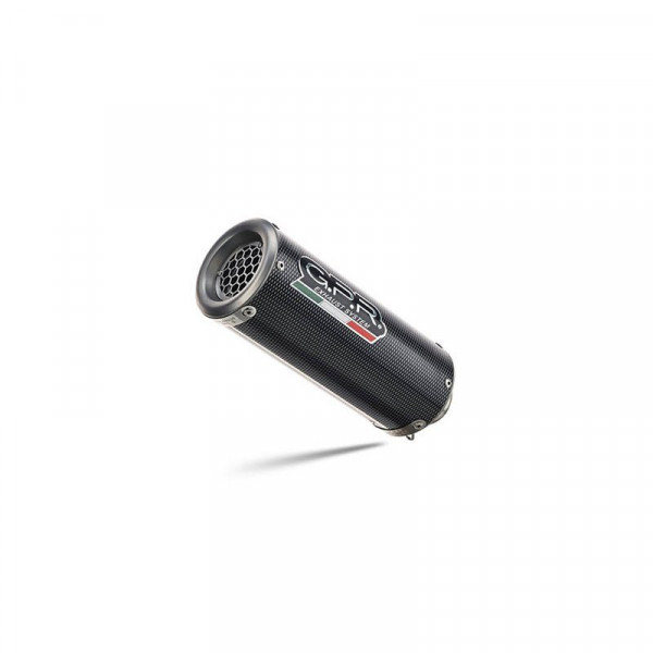 Kawasaki Ninja 500 2023-2025, M3 Poppy , Homologated legal slip-on exhaust including removable db ki