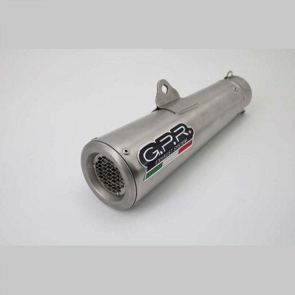 GPR Exhaust System Royal Enfield Scram 411 2022/2023 e5 Homologated slip-on exhaust catalized Hurri