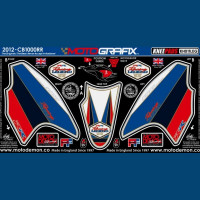 Motografix Fuel Tank Guard Knee Pads Honda CBR 1000 RR Fireblade 2012-2016 KH011LEG Motografix Fuel Tank Guard Knee Pads Honda CBR 1000 RR Fireblade 2012-2016 KH011LEG