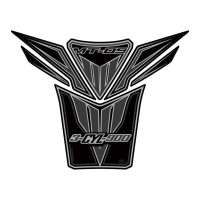 Motografix 3D Gel Tank Pad TY022KK passend für Yamaha MT-09 Black / Grey Motografix 3D Gel Tank Pad TY022KK passend für Yamaha MT-09 Black / Grey