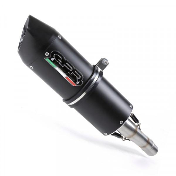 GPR Exhaust slip-on fits BMW K 1300 GT 2009–2011 Furore Nero