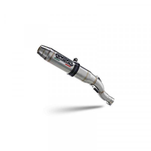 Ktm Adventure 250 2020-2024, Deeptone Inox, Homologated legal slip-on exhaust including removable db