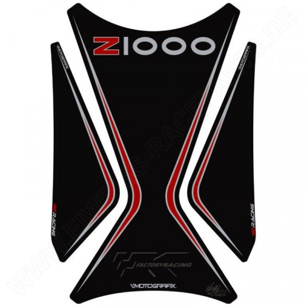 Motografix Kawasaki Z 1000 2003-2009 3D Gel Tank Pad Protector TK022KR