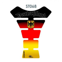 Motografix German Tricolour 3D Gel Tank Pad Protector ST068 Motografix German Tricolour 3D Gel Tank Pad Protector ST068