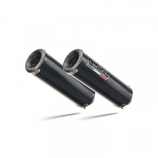 Honda Vtr 1000 Sp-2 RC51 2002-2006, M3 Poppy , Dual Homologated legal slip-on exhaust including rem