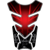 Motografix Great Britain - Union Jack Red 3D Gel Tank Pad Protector ST087R Motografix Great Britain - Union Jack Red 3D Gel Tank Pad Protector ST087R