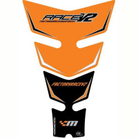 Motografix KTM Race V2 Orange / Black Factory 3D Gel Tank Pad Protector TKTM01O Motografix KTM Race V2 Orange / Black Factory 3D Gel Tank Pad Protector TKTM01O