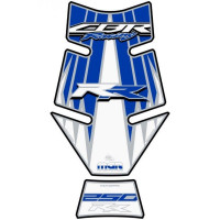 Honda CBR 250 RR Motografix 3D Gel Tank Pad Protector TH027BW Honda CBR 250 RR Motografix 3D Gel Tank Pad Protector TH027BW