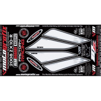 Motografix Stone Chip Protection tail Kawasaki ZX-10 R 2008-2009 RK009U Motografix Stone Chip Protection tail Kawasaki ZX-10 R 2008-2009 RK009U