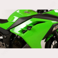 R&G Crash Protectors "No Cut" Kawasaki Ninja 250 / 300 / Z 250 2013-2017 R&G Crash Protectors "No Cut" Kawasaki Ninja 250 / 300 / Z 250 2013-2017