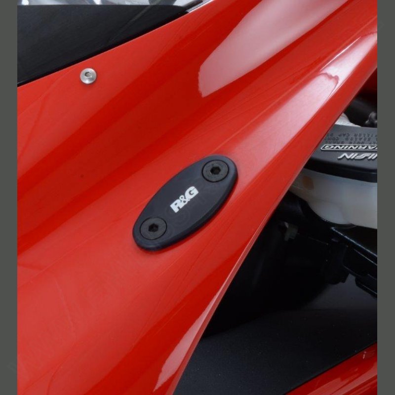 Mirror Blanking Plates R&G Racing Spiegelabdeckungen MV Agusta F4 1000 2013 