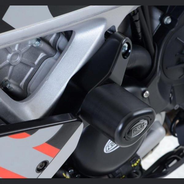 R&G Crash Protectors Kit "No Cut" Aprilia Tuono V4 R / V4 1100 RR / Facto