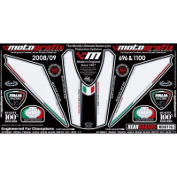 Motografix Stone Chip Protection tail Ducati Monster 696 / 796 / 1100 RD011U Motografix Stone Chip Protection tail Ducati Monster 696 / 796 / 1100 RD011U