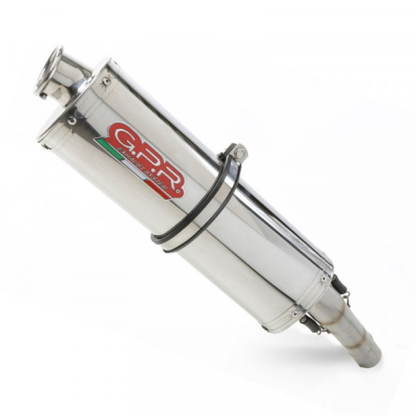 Aprilia RSv 1000 R Factory 2004-2005, Trioval, Dual Homologated legal slip-on exhaust including remo