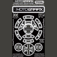 Motografix Filler/Gas cap protection Triumph models TF03MJ Motografix Filler/Gas cap protection Triumph models TF03MJ