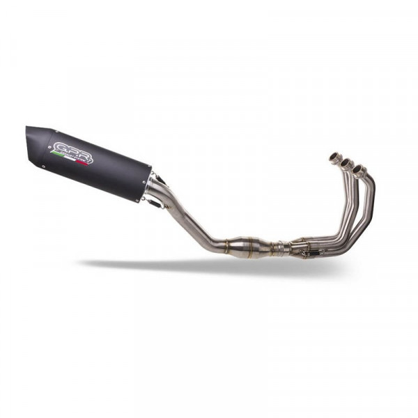 Yamaha Tracer 9 2021-2024, Furore Evo4 Nero, Homologated legal full system exhaust, including remova
