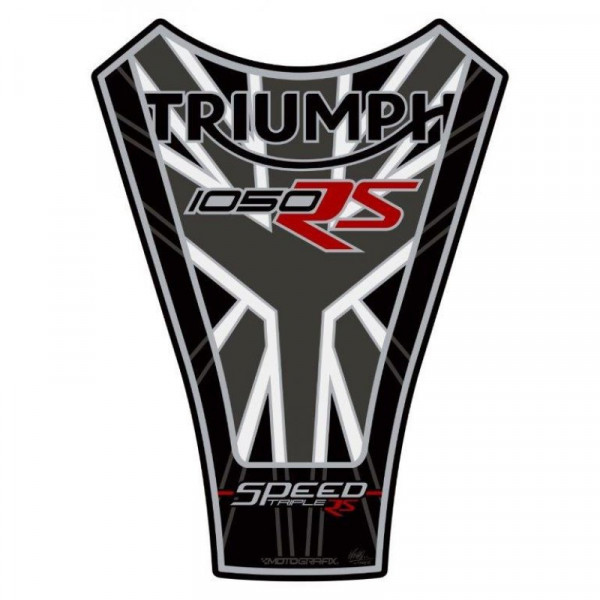 Motografix Triumph Speed Triple 1050 RS 3D Gel Tank Pad Protector TT033MJ