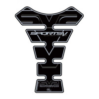 Motografix Suzuki SV 650 1000 Sports V2 Black 3D Gel Tank Pad Protector TS015K Motografix Suzuki SV 650 1000 Sports V2 Black 3D Gel Tank Pad Protector TS015K