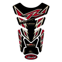 Motografix Yamaha YZF R6 / R1 / R25 / R3 3D Gel Tank Pad Protector TY012RA Motografix Yamaha YZF R6 / R1 / R25 / R3 3D Gel Tank Pad Protector TY012RA