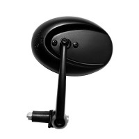 FAR Lenkerendenspiegel Cafe Racer schwarz, E-geprüft, passend für Lenker 13–22 mm FAR Lenkerendenspiegel Cafe Racer schwarz, E-geprüft, passend für Lenker 13–22 mm