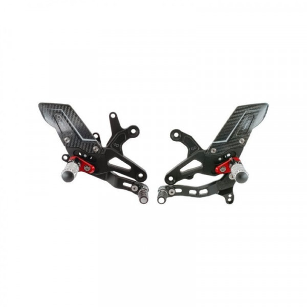 Lightech Fußrastenanlage "Race" R Type Kawasaki ZX-6 R / 636 2005-