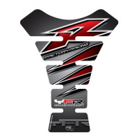 Motografix Yamaha YZF R6 / R1 / R25 / R3 3D Gel Tank Pad Protector TY006S Motografix Yamaha YZF R6 / R1 / R25 / R3 3D Gel Tank Pad Protector TY006S