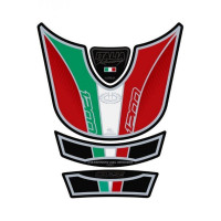 Ducati Corse Multistrada 1200 Motografix 3D Gel Tank Pad Protector TD016R Ducati Corse Multistrada 1200 Motografix 3D Gel Tank Pad Protector TD016R