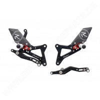 Lightech Rearset R Type Yamaha YZF R1 2009-2014 Lightech Rearset R Type Yamaha YZF R1 2009-2014