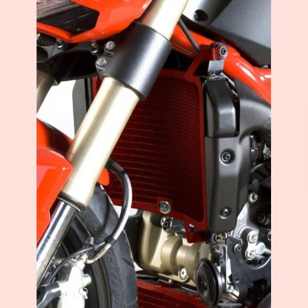 R&G Radiator & Oil Cooler Guard Kit RED Ducati Streetfighter 848