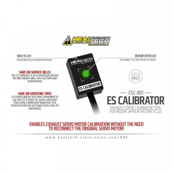 Healtech ES Kalibrator Abgas Servomotor ESC-A01